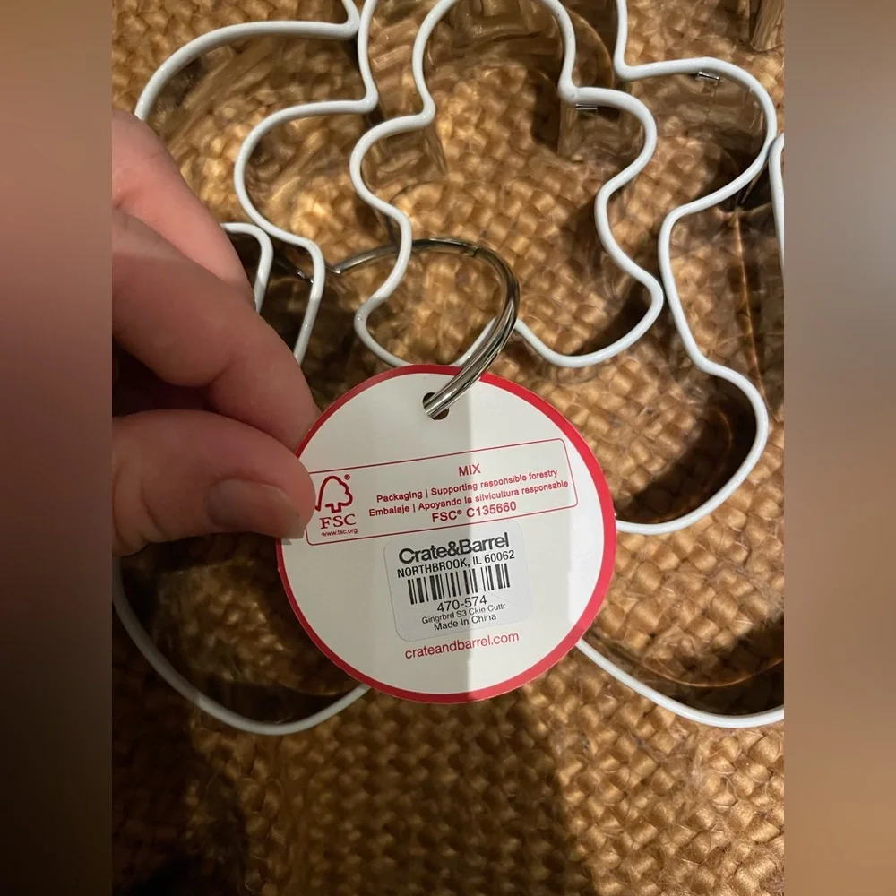 Crate & Barrel Ginger Man Cookie Cutter